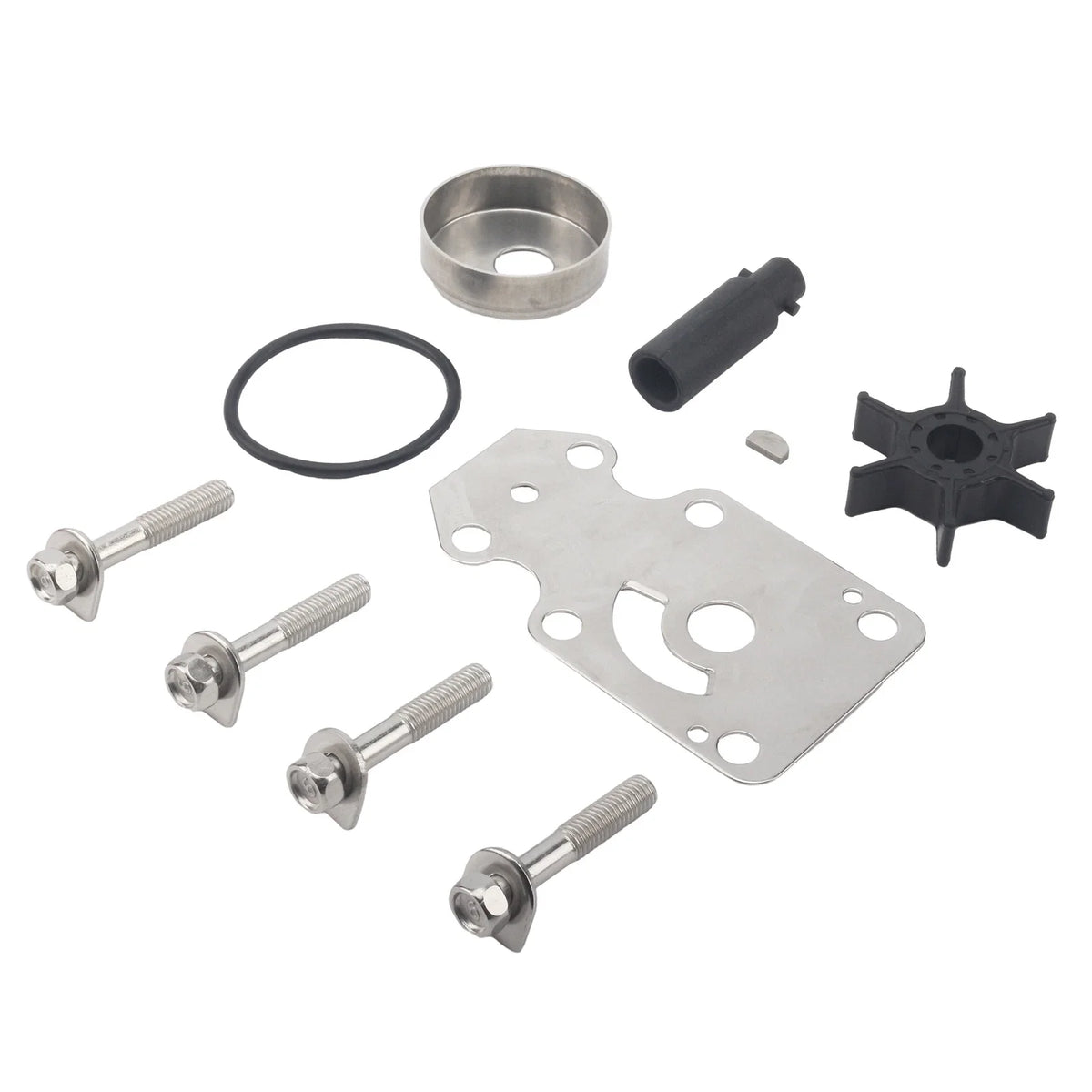 Water Pump Repair Kit for Yamaha 4 Stroke 8 9.9 HP Outboard Motor (1996–2023)
