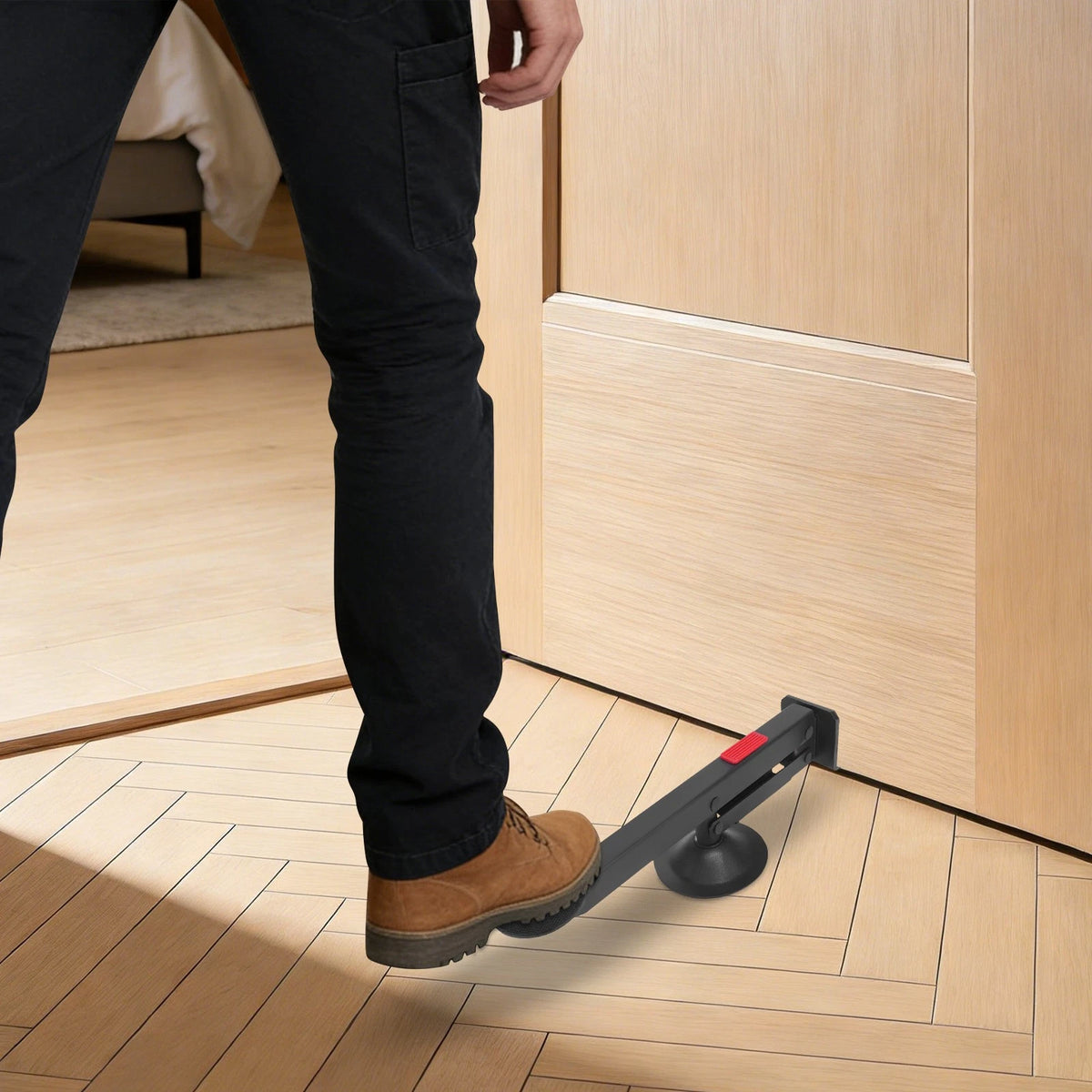 Foot-Operated Door Lifter Tool for Easy Operation