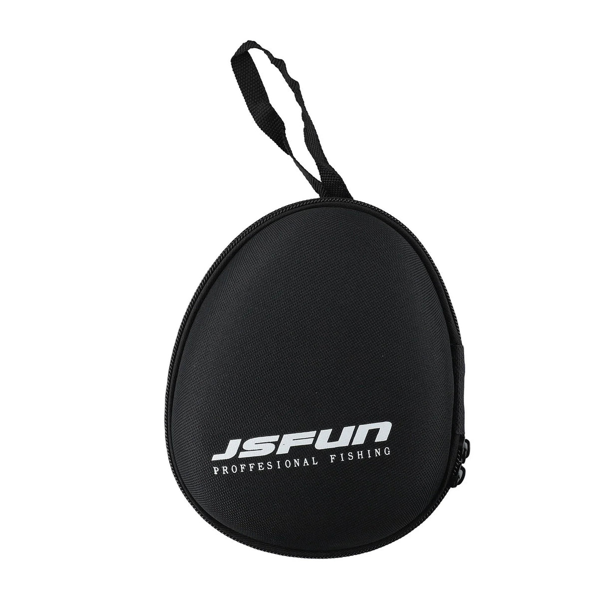 Fishing Reel Bag for Lure Storage - Waterproof Nylon, Black