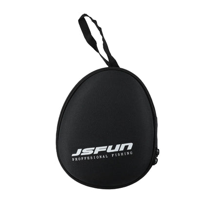 Fishing Reel Bag for Lure Storage - Waterproof Nylon, Black