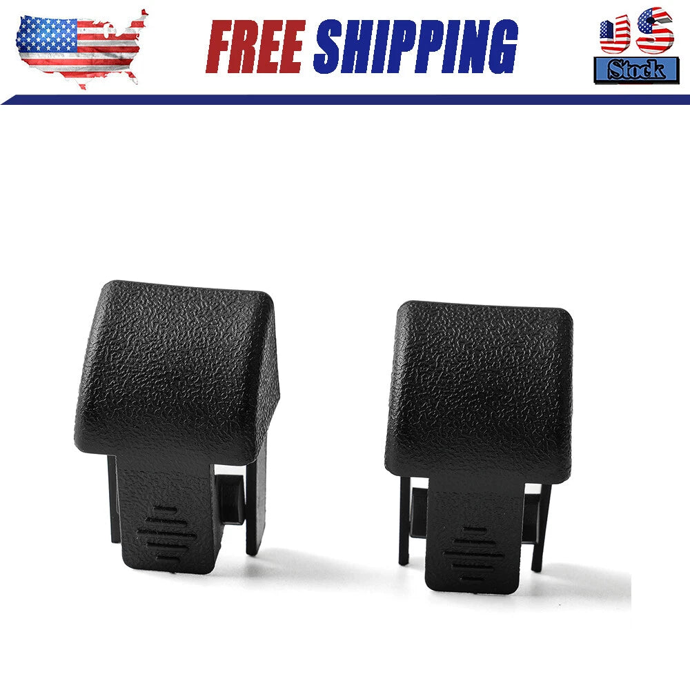 2 Pack Bed Rail End Caps for Toyota Tundra (2007–2024), Tacoma (2016–2023)