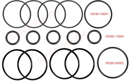 5X Oil Change O-Ring Master Seal Kit for Suzuki (09280-54001, 09280-13004, 09280-60005)
