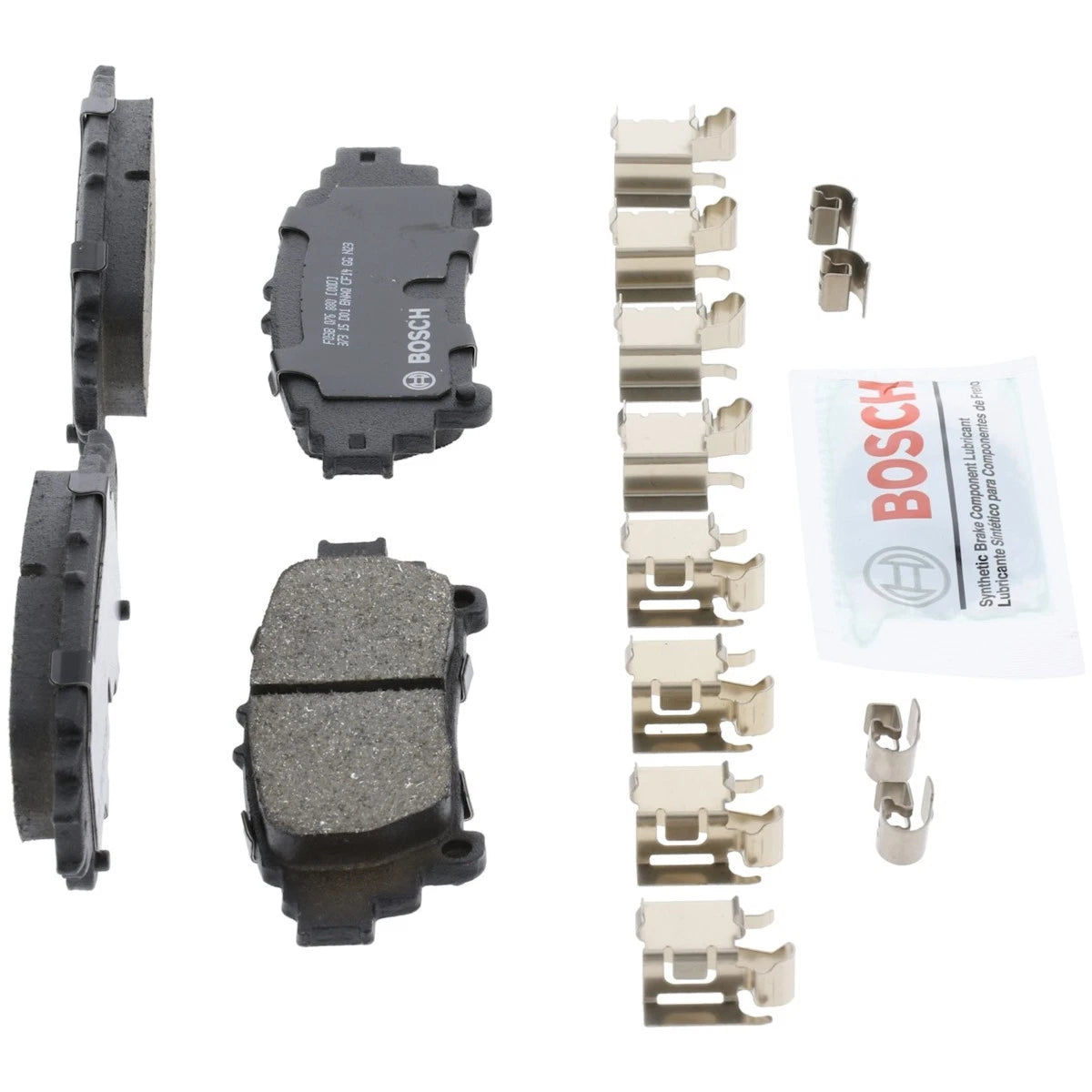 2X Brake Pad Set BC1391 for Toyota Sienna (2010–2019)