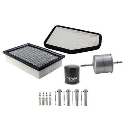 Tune Up Kit with 4 NGK Spark Plugs & Boots for Ford Escape/Mariner/Tribute (2001–2012)
