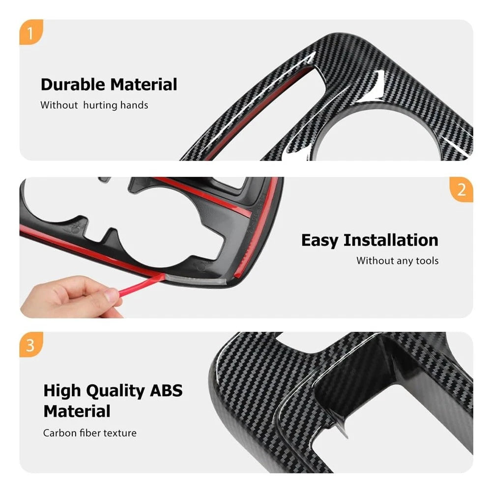 Center Console Gear Shift Panel Cover Trim for Chevy Trax (2024–2025)