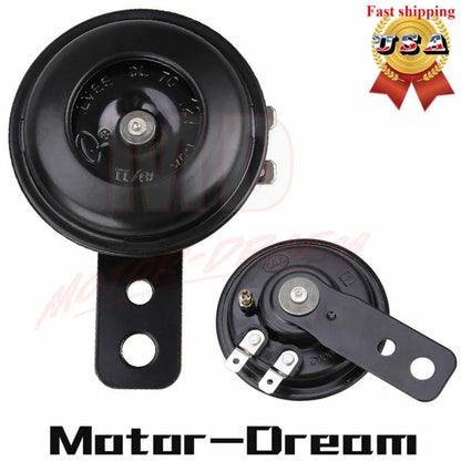 12V Waterproof Loud 105dB Horn for Motorcycle Car Electric Bike ATVs