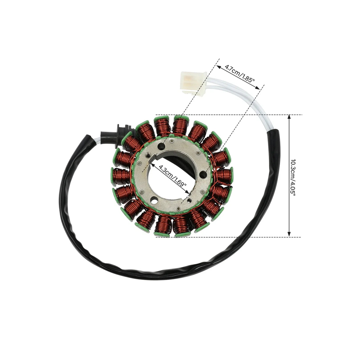 Magneto Generator Stator Coil for Yamaha FZ6 FZ6N FZ6S (2004–2009)