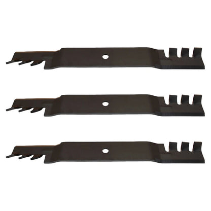 Set of 3 Mulching Mower Blades for Great Dane Predator 61"