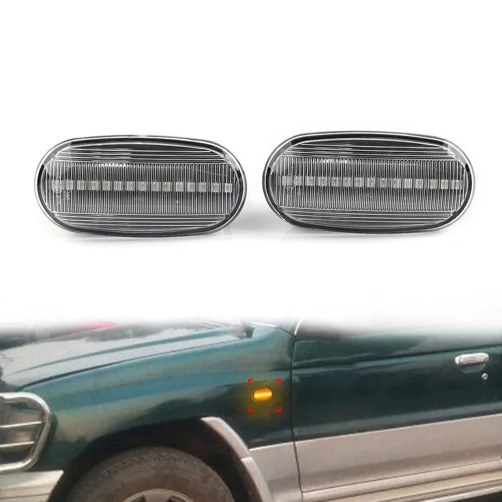 Sequential LED Side Marker Lights for Mitsubishi L200 (1996–2005)