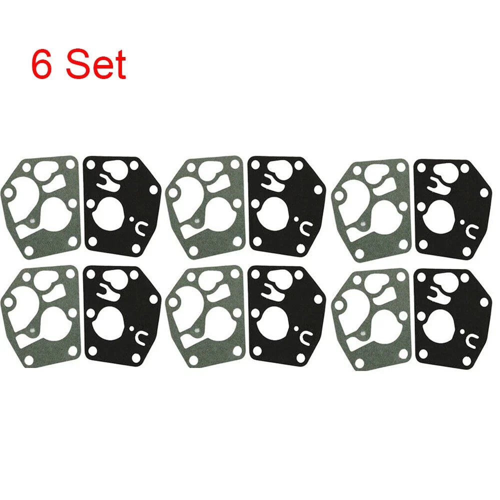 Set of 6 Carburetor Gasket Diaphragm Kit for Briggs 495770 795083 5083H 5083K