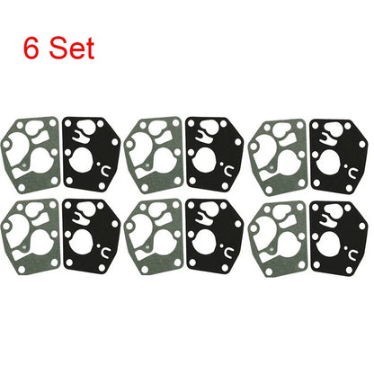 Set of 6 Carburetor Gasket Diaphragm Kit for Briggs 495770 795083 5083H 5083K