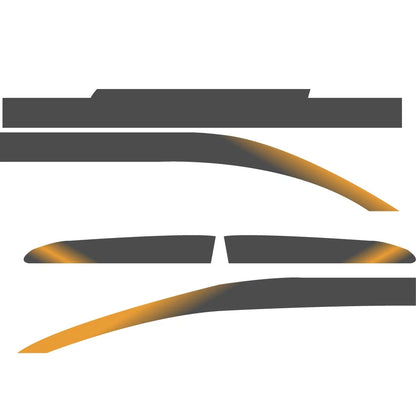 Gear Shift Decal for Ford 5000 5100 5600 6600 6700 (8-Speed)