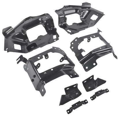 Set of 8 Front Bumper Support Brackets for Chevy Silverado 1500 (2014–2015)