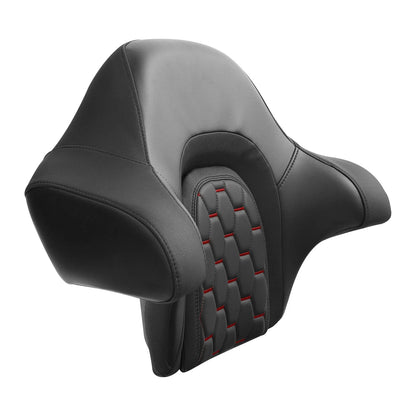 Backrest for Harley Touring Road King (2014–2023) - Black Red King