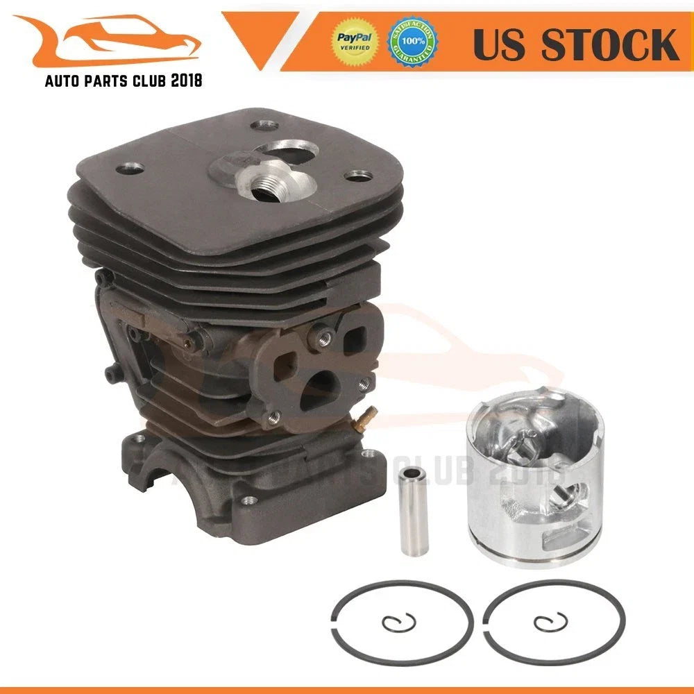 Cylinder Piston Kit & Rings for Husqvarna 455 Rancher 455E 460 (47mm)
