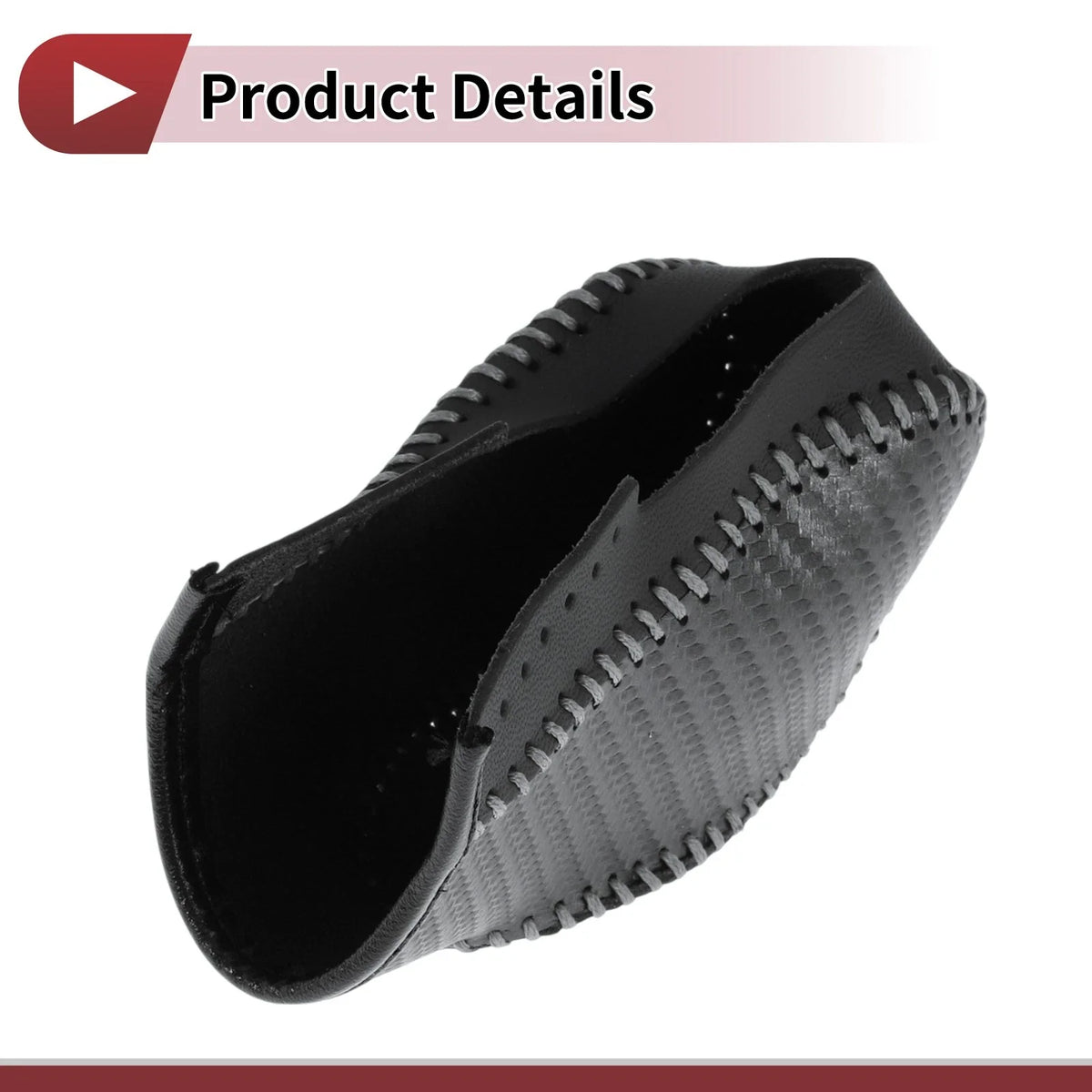 Gear Shift Knob Cover for Ford Fusion (2013–2016) Black Gray