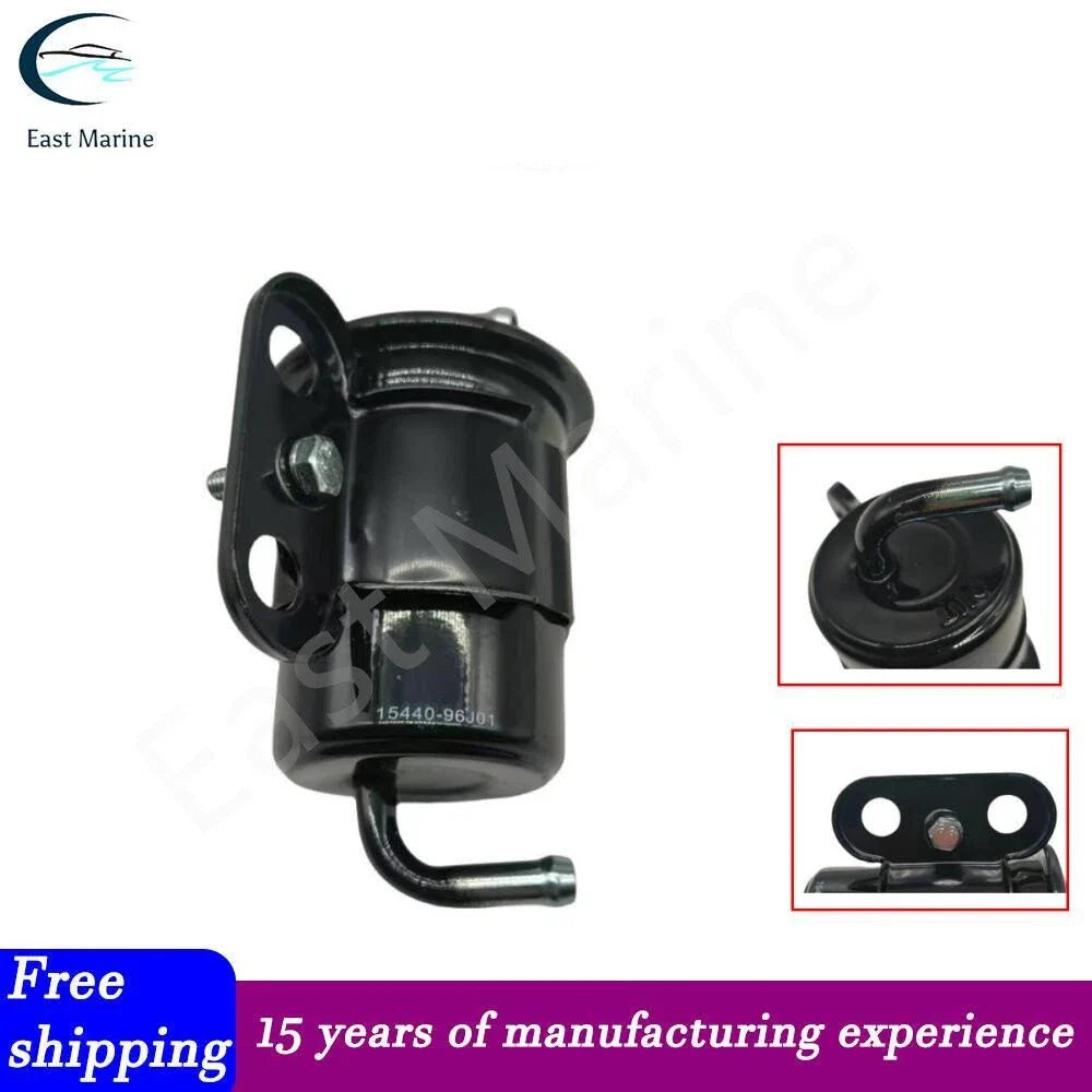 Fuel Filter 15440-96J01 for Suzuki Outboard DF150 DF175 DF200 (2000–2023)