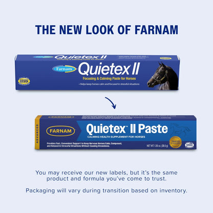 Farnam Quietex II Calming Paste for Horses (32.5 ml)