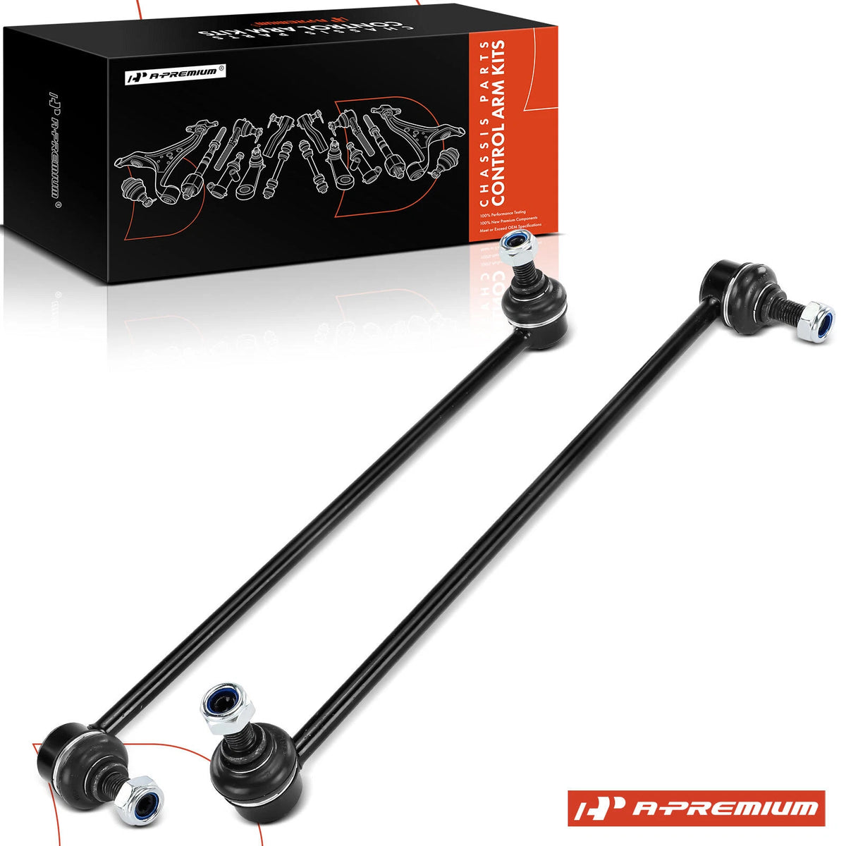 2X Sway Bar Link Kit for Hyundai Sonata Kia Optima (2011–2012) SL60171XL, TC2750, 548302T000