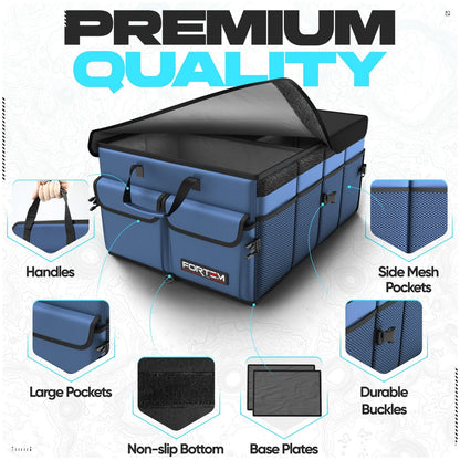 SUV Trunk Organizer for SUV (2010–2023) - Foldable Storage Bag, 50L