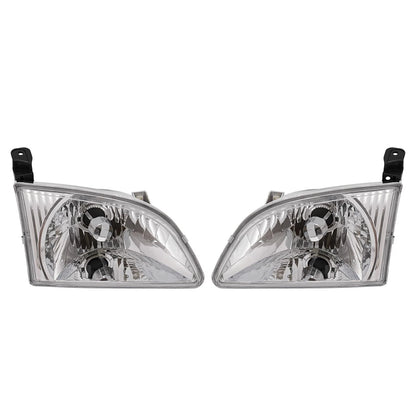 Headlight Assembly Pair for Toyota Sienna (2001–2003) 8115008020, TO2502135