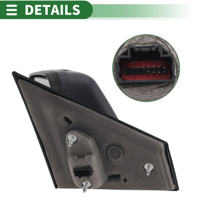 11 Pins Left Passenger Side Door Mirror for Ford Edge (2007–2011)