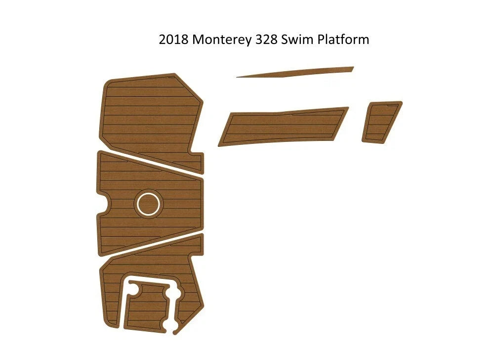 EVA Foam Swim Platform Step Pad for Monterey 328 (2018)