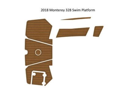 EVA Foam Swim Platform Step Pad for Monterey 328 (2018)