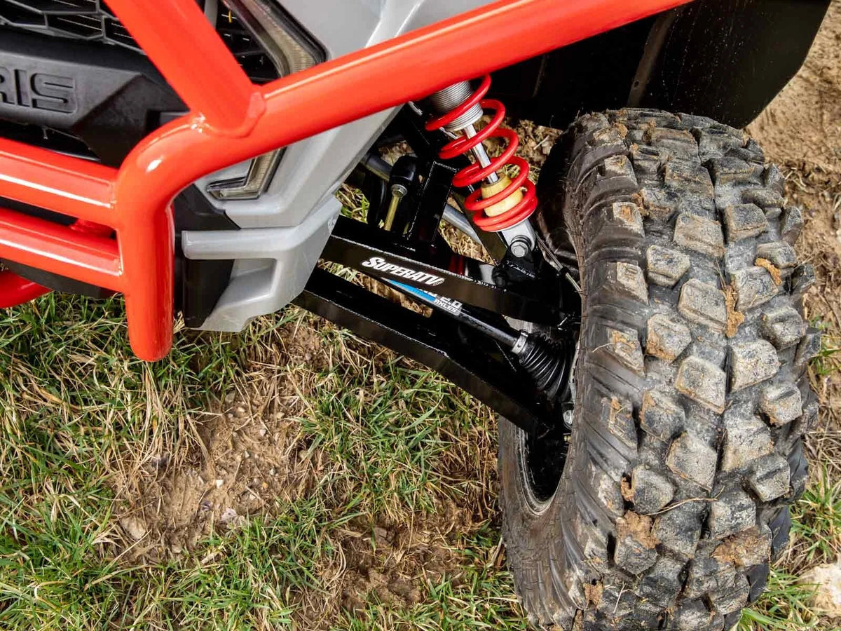 SuperATV Boxed A-Arms for Polaris RZR S 1000 / Trail S 1000 (2016–2023) - Black