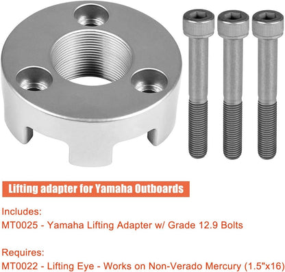 Lifting Adapter for Mercury Yamaha 5.3 V8, 4.2 V6 (Non-Verado)