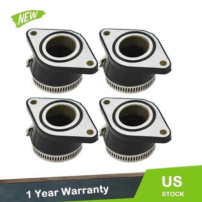 Set of 2 Carburetor Intake Manifold Boots for Suzuki GS850G GL (1980–1983)