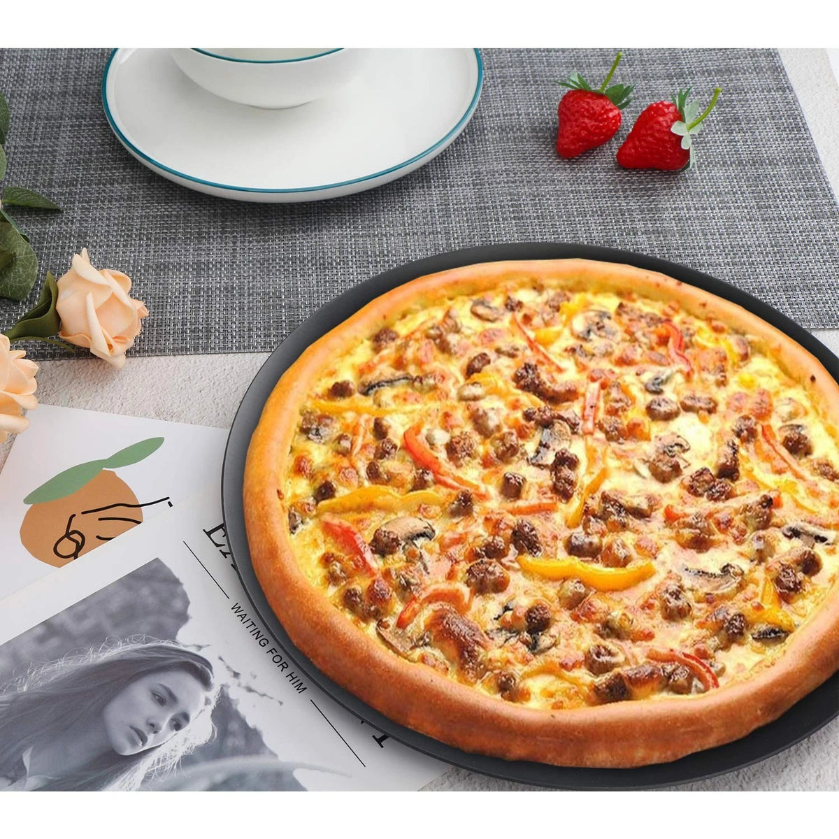 16 Inch Perforated Pizza Pan for Oven