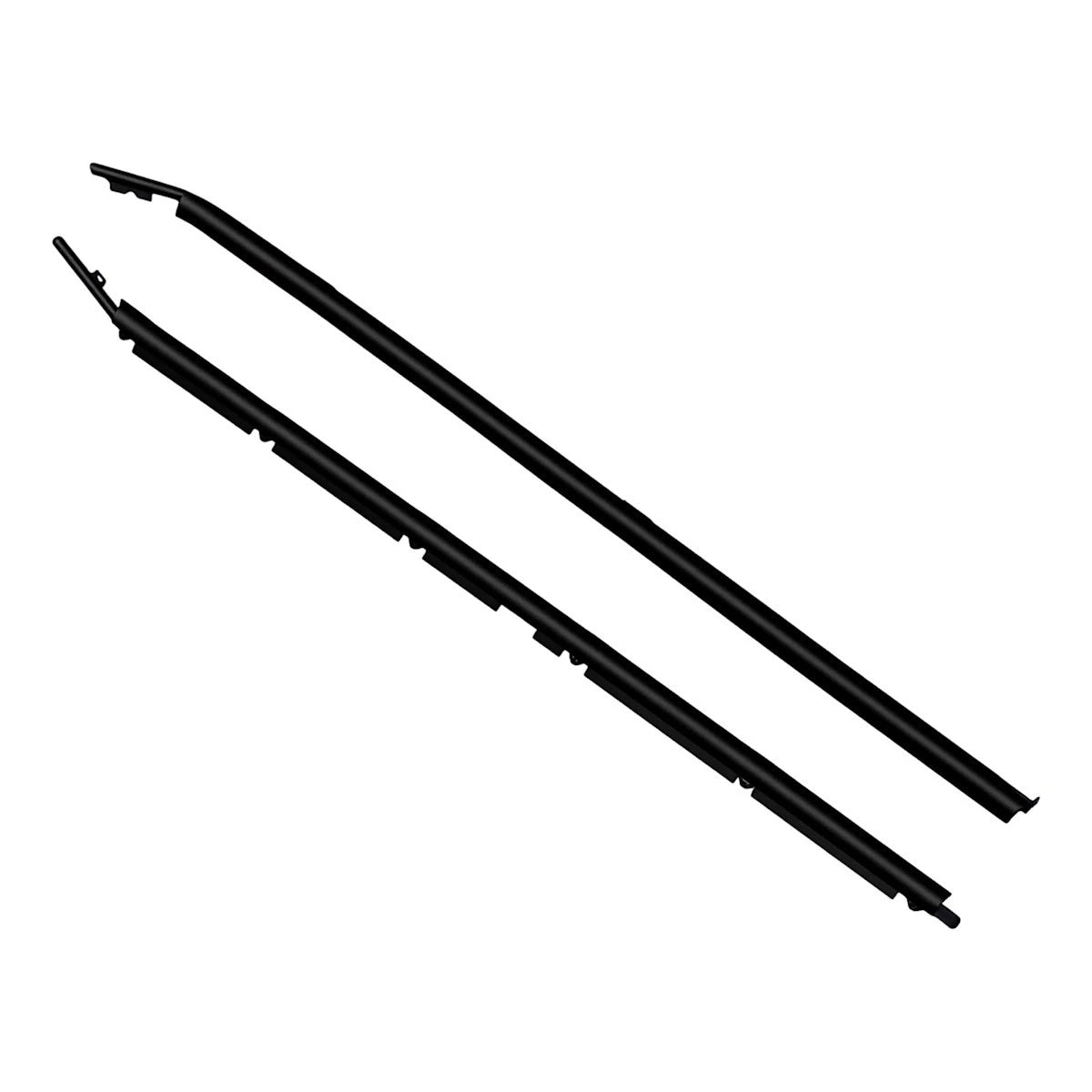 Set of 2 Weatherstrip Seals for Chevy Suburban Blazer R1500 R2500 (1981–1991)
