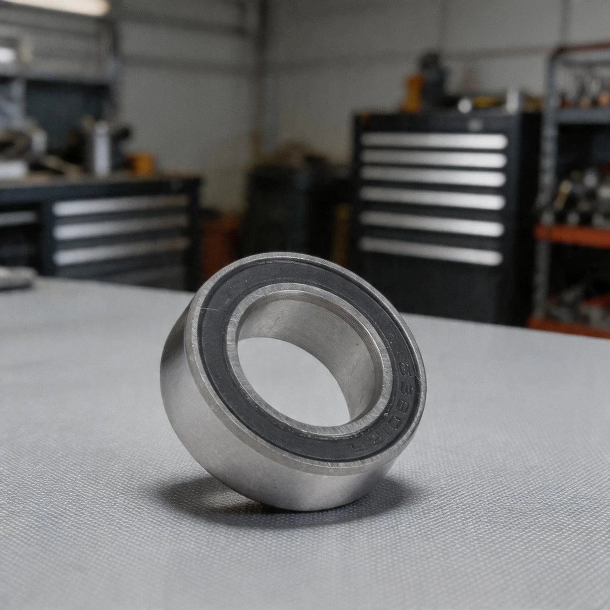 Set of 2 Sealed Ball Bearings 12x21x7mm for (63801-2RS, 63801ZZ)