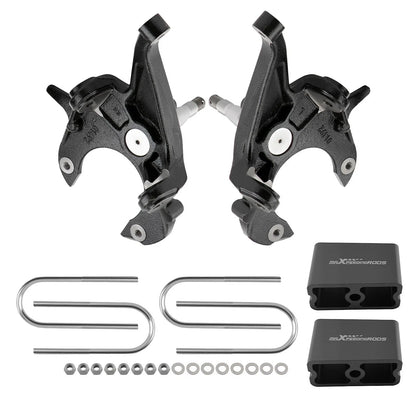 2" Front 3" Rear Lowering Kit for Chevy S10 GMC Sonoma Blazer Jimmy (1982–2004)
