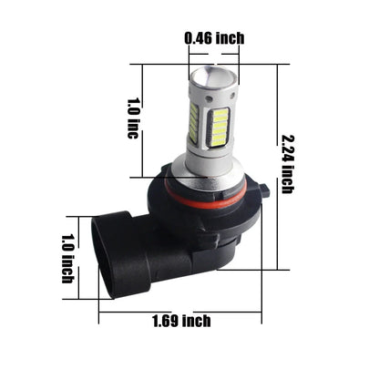 9006 HB4 LED Fog Light Bulbs for Chevrolet Corvette C6 (2005–2013)