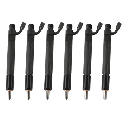 Set of 6 Fuel Injectors for Cummins C8.3L (C3283160, 3283160)