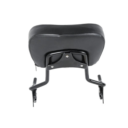 Sissy Bar Backrest Pad Luggage Rack Docking Kit for Harley Road King (2014–2024)