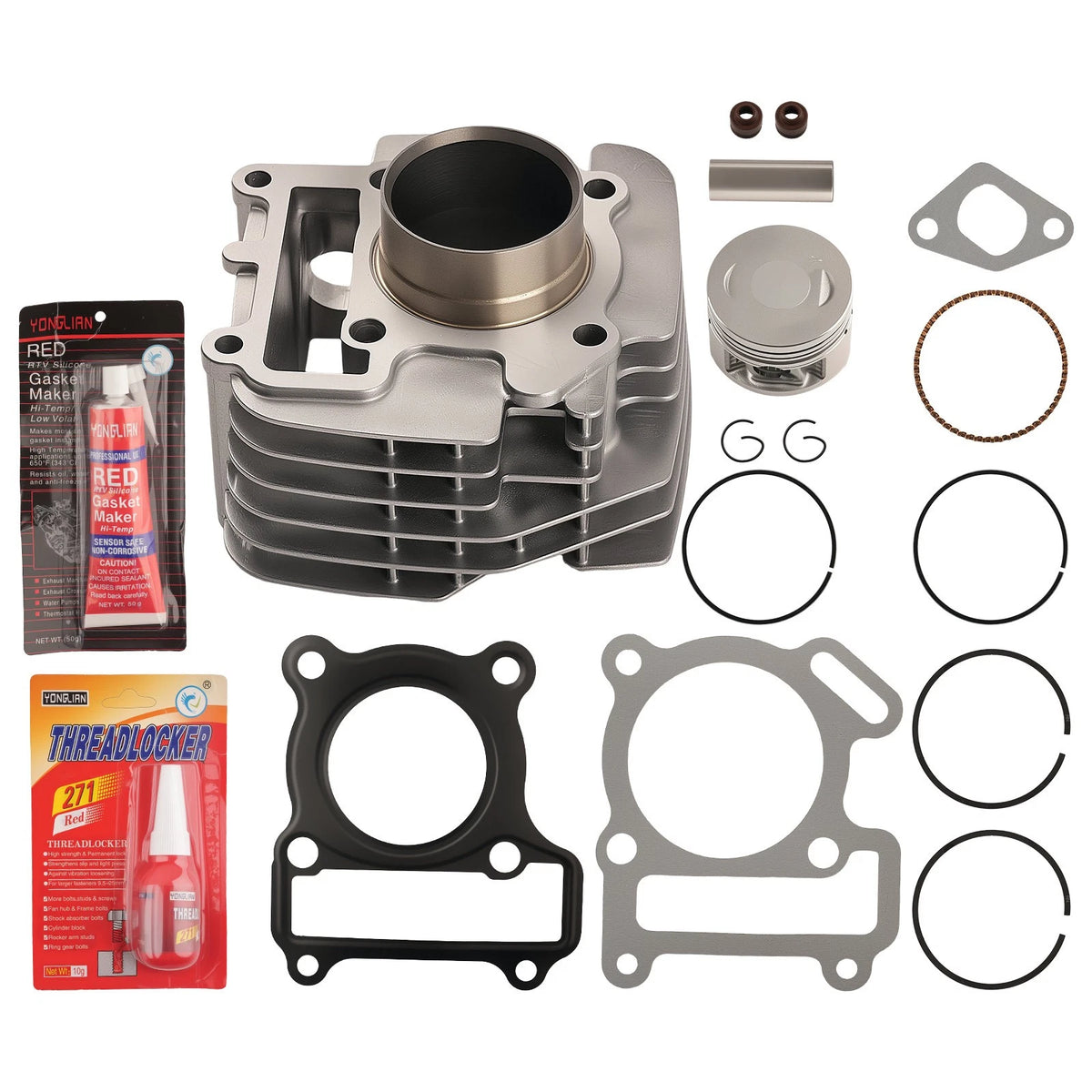 Cylinder Piston Top End Kit for Yamaha TT-R 110 (2008–2025) W83K54