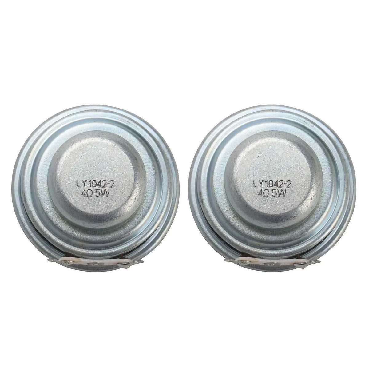 2X 40mm Mini Audio Portable Speakers 16 Core 4 Ohm 5W Full Range
