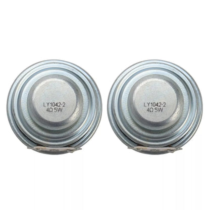 2X 40mm Mini Audio Portable Speakers 16 Core 4 Ohm 5W Full Range