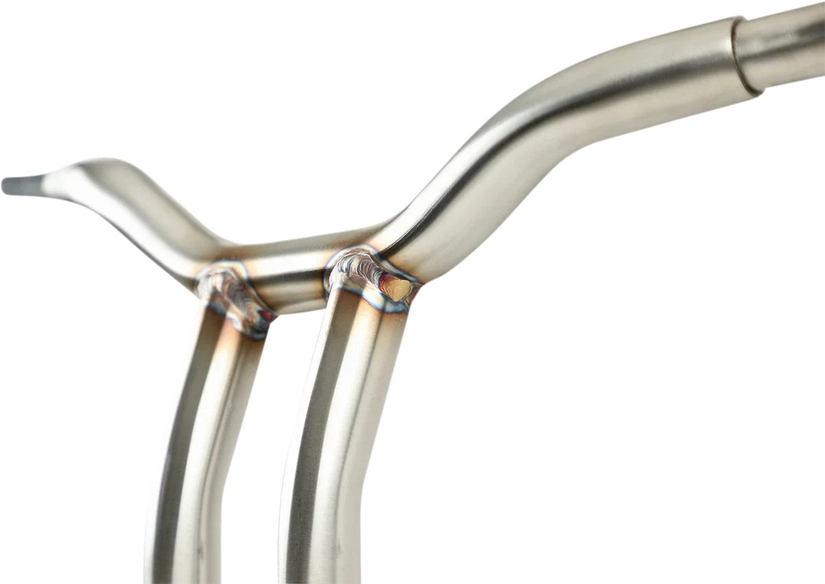 12" Kage Fighter Welded Bent-Riser Handlebar for Harley Davidson