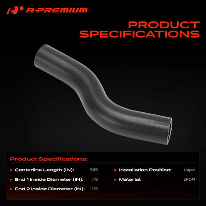 Upper Radiator Coolant Hose for Honda Civic (2017–2021)
