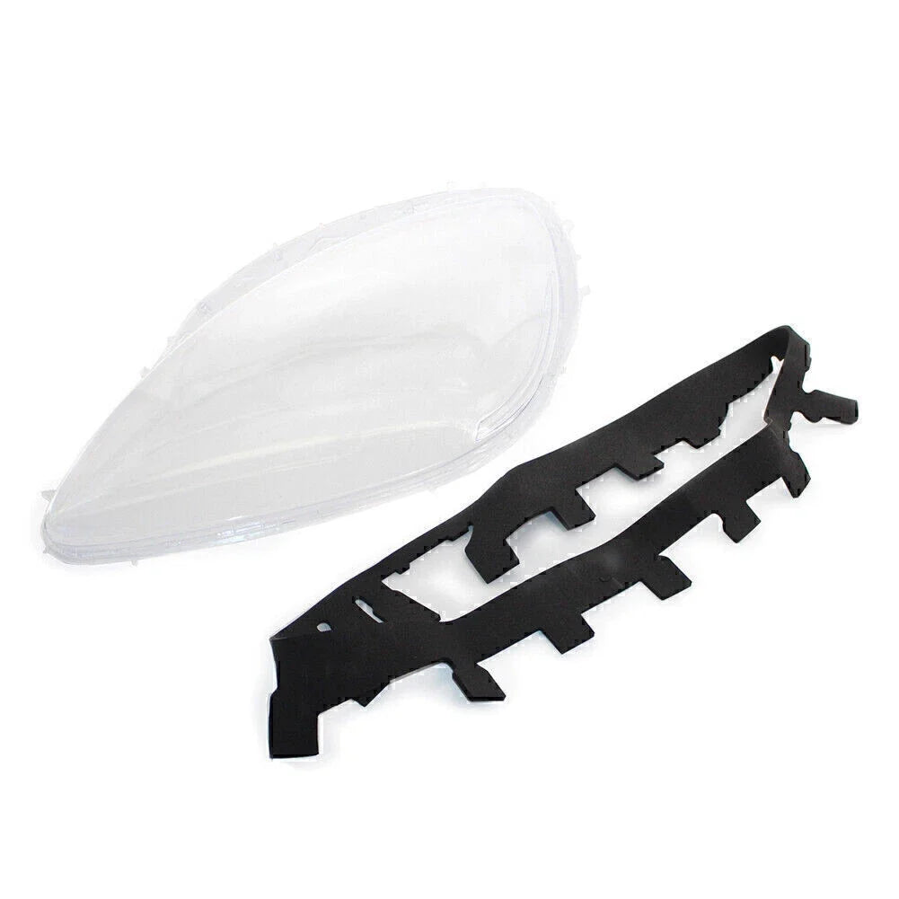 Clear Left Side Headlight Lens Cover + Gasket for Chevrolet Corvette C6 (2005–2013)