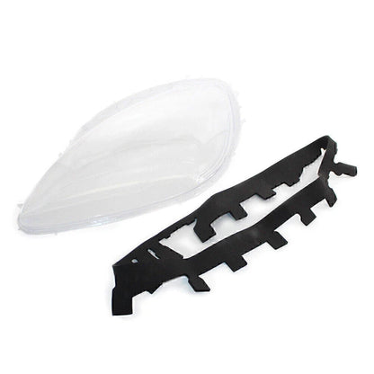 Clear Left Side Headlight Lens Cover + Gasket for Chevrolet Corvette C6 (2005–2013)