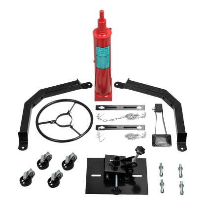 2X 1100 LBS 2 Stage Hydraulic Transmission Jack for Universal