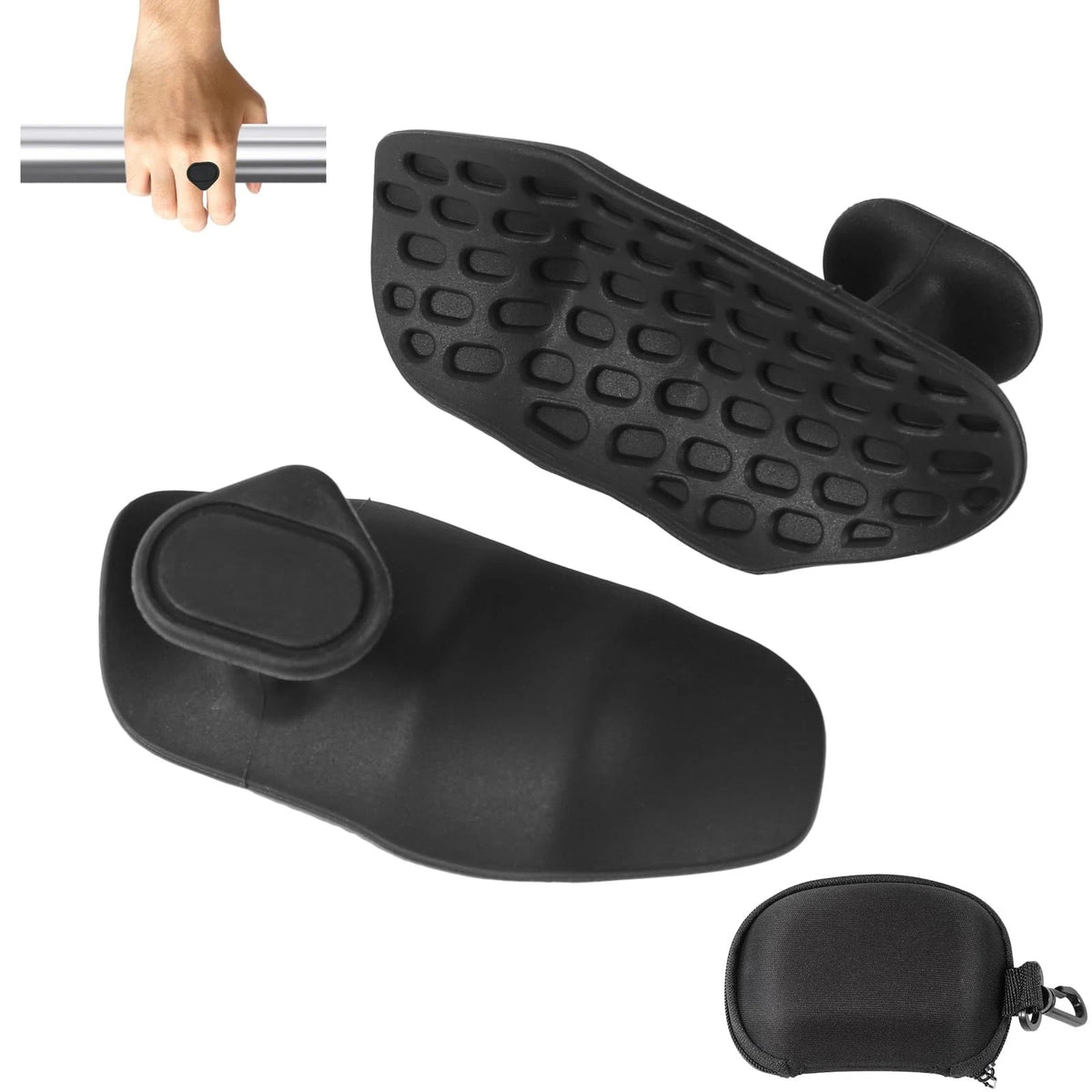 Non-Slip Rubber Gym Grips for Men and Women
