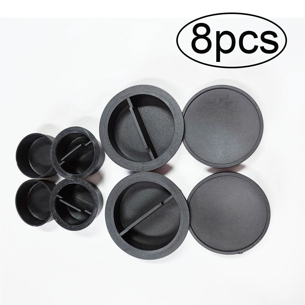 8pcs Dust Caps for 1.25'' / 2'' Mount Focusers Telescope Eyepieces