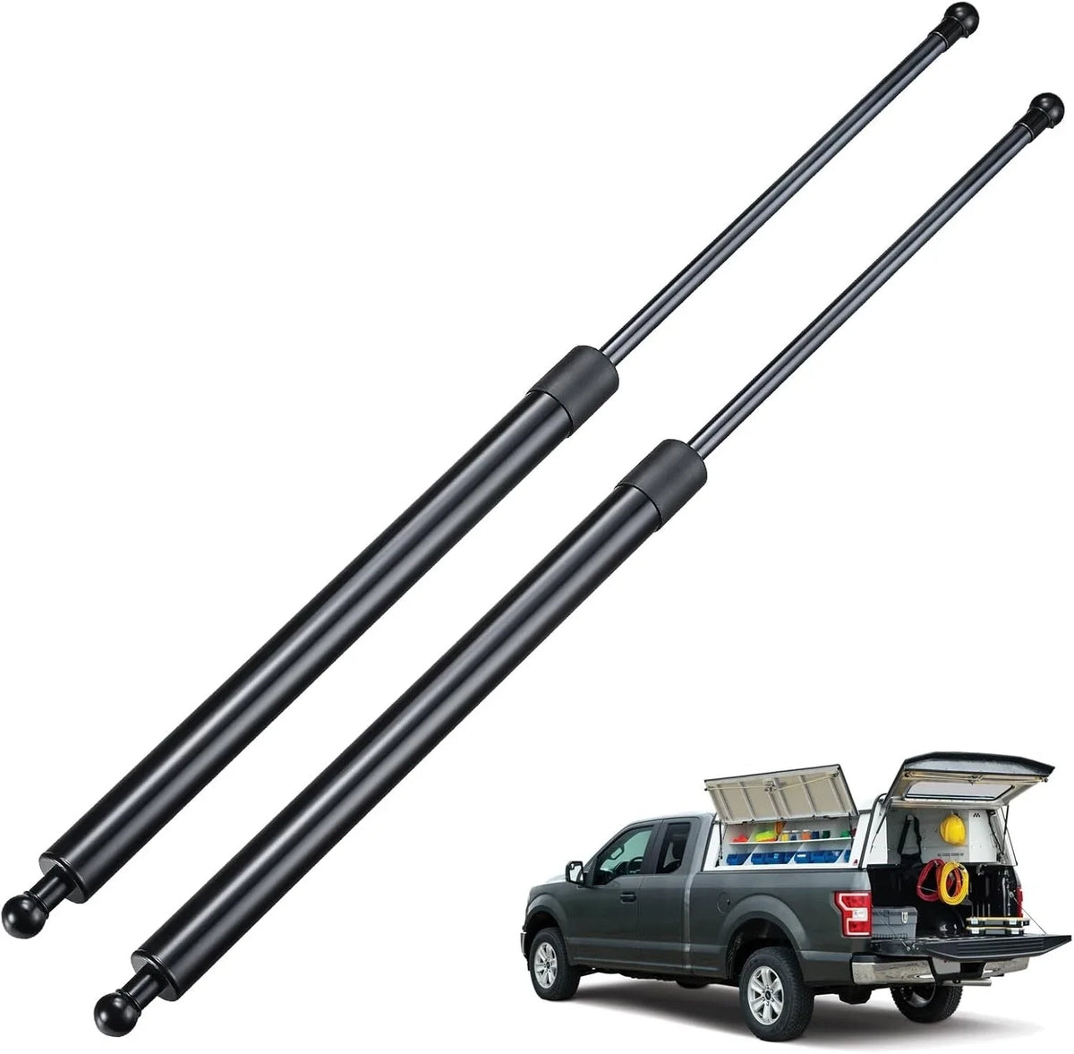 Gas Strut for Murphy Bed 28" 300Lb (SF280M300) for 1334N (2-Pack)