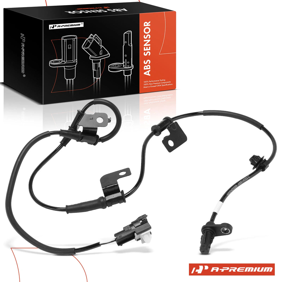 Front Left ABS Wheel Speed Sensor for Hyundai Sonata (2012–2015) 598103Q000, 5S14030, ALS2564